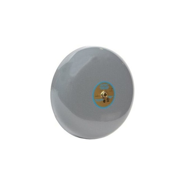 Vibrating Bell, Continuous, 24V DC, 94 dB, Steel, Surface Mount, 10 in Diameter, Indoor/Outdoor