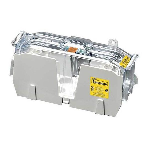 Open Fuse Block, J UL Class, 600V AC/DC Volt Rating, 1 Poles, Box Lug