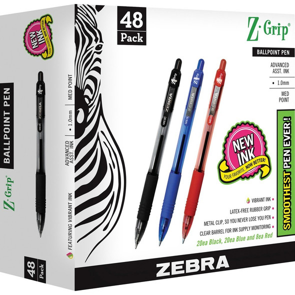 Zebra Pen Z-Grip Ballpoint Pen 22048