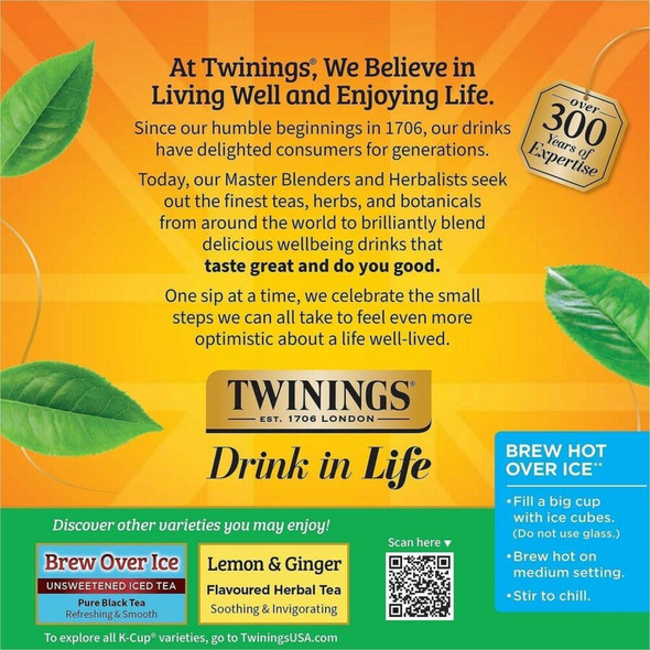 Twinings of London Tea Green Tea K-Cup - Green Tea - 24 - Box 08759 SPR-TWG08759