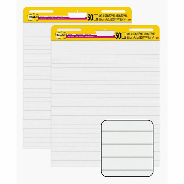 Post-it&reg; Super Sticky Easel Pad 561WLVAD2PK