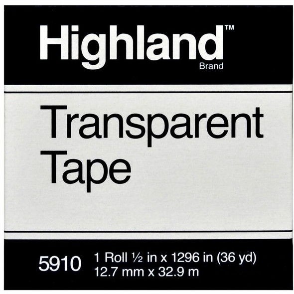 Highland  Invisible Tape 5910121296