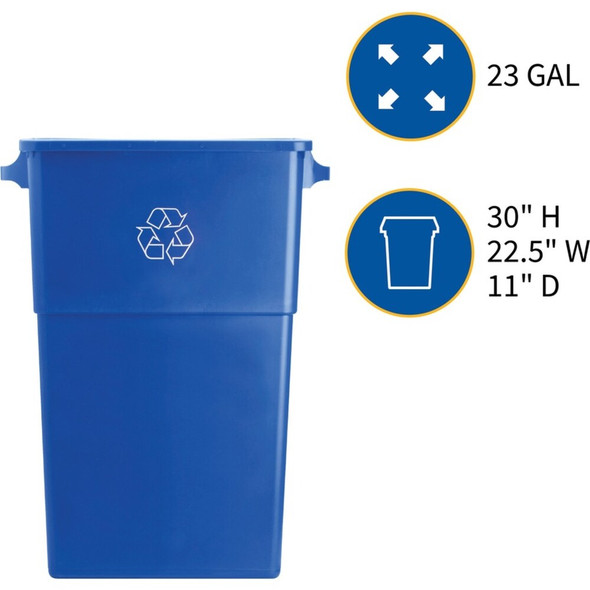 Genuine Joe  Recycling Container 57258CT SPR-GJO57258CT