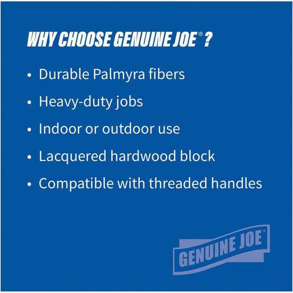 Genuine Joe  Manual Broom 99652CT SPR-GJO99652CT