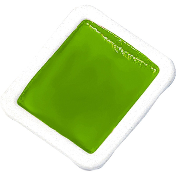 Prang Half-Pan Watercolors Refill - Yellow Green - 12 / Dozen
