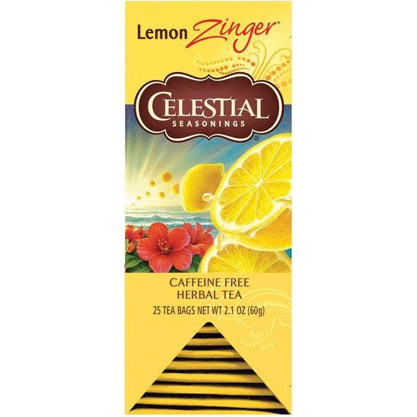 Celestial Seasonings&reg; Lemon Zinger Herbal Tea Bag - Herbal Tea - 1 Box