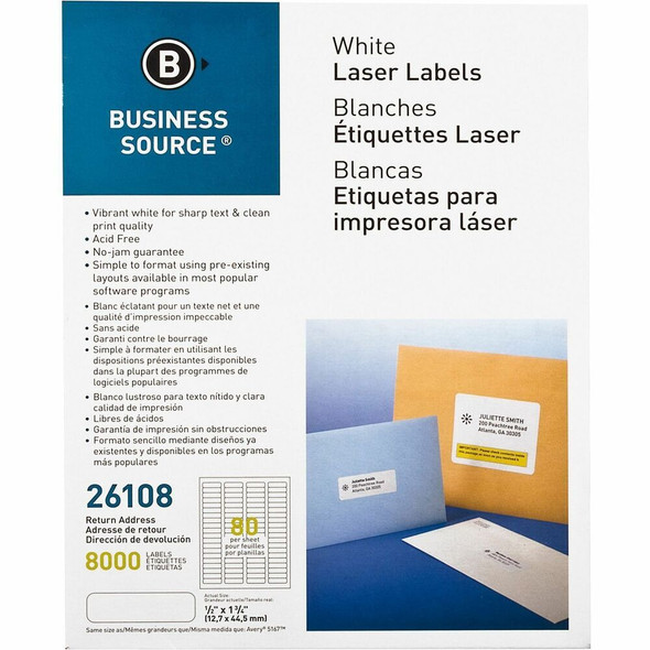Business Source  Address Label 26108