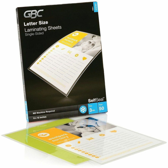 GBC SelfSeal Laminating Sheet 3747307
