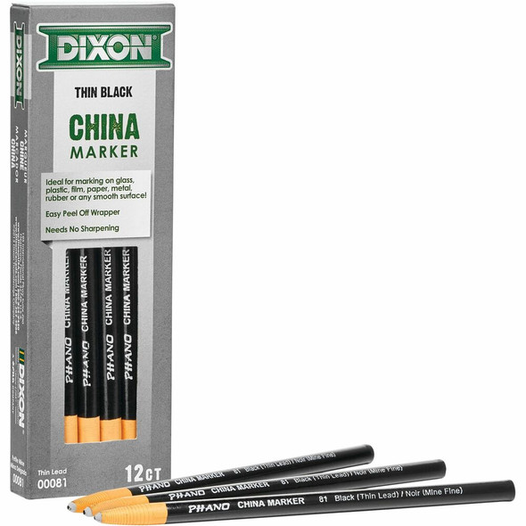 Dixon Industrial Phano China Marker Pencil 00081 Dixon Industrial Phano China Marker Pencil 00081
