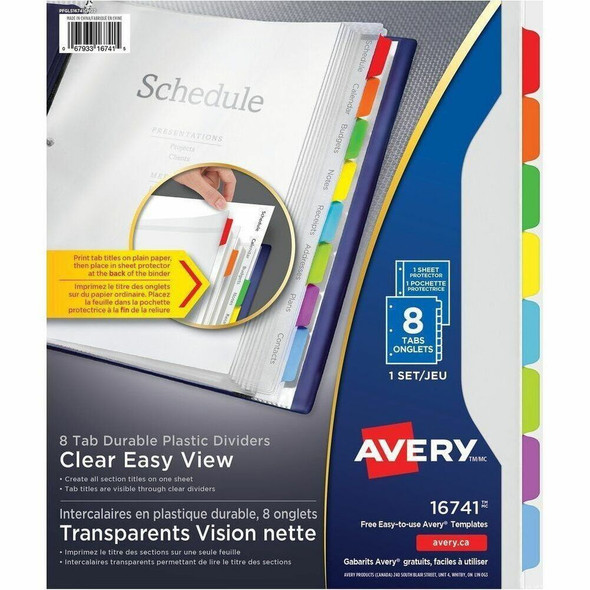 Avery  Tab Divider 16741