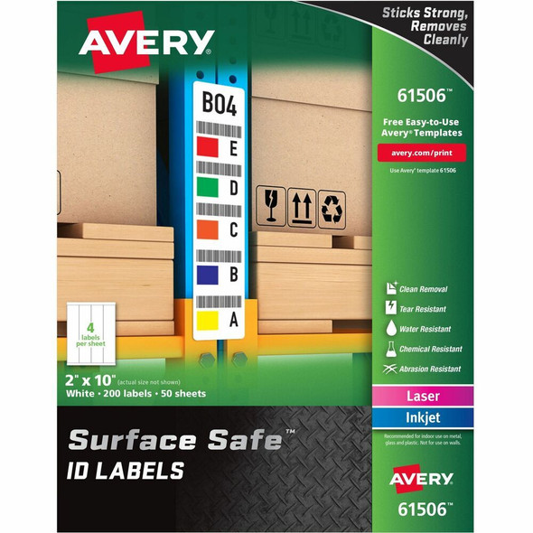 Avery&reg; Surface Safe ID Label 61506