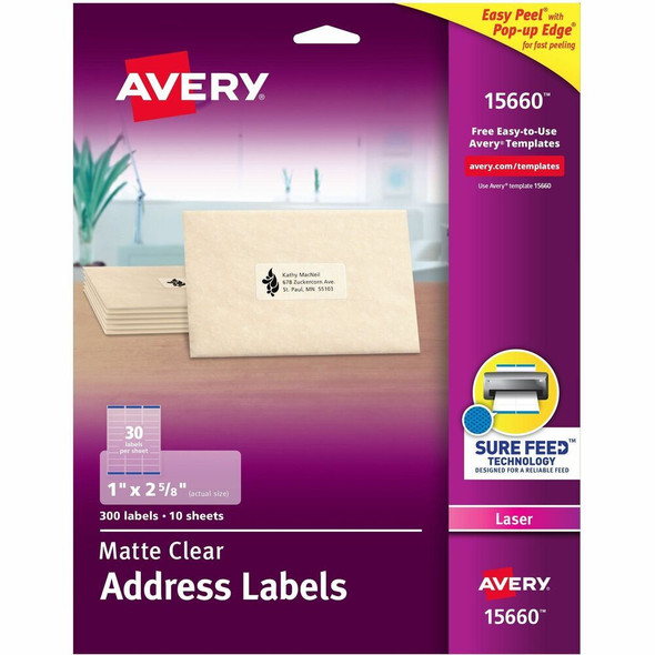 Avery&reg; Easy Peel Address Label 15660