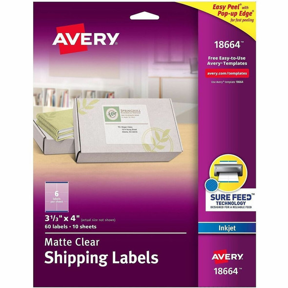 Avery&reg; Easy Peel Shipping Label 18664