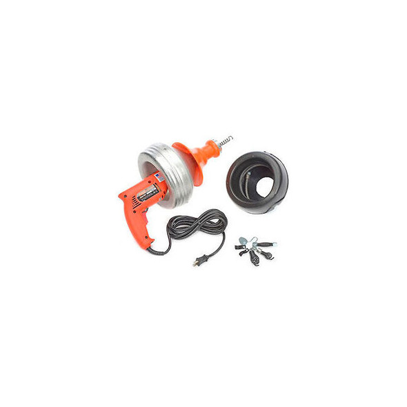 General Wire SV-B-WC Super-Vee Drain Cleaning Machine includes 2 Cables/Cutter S