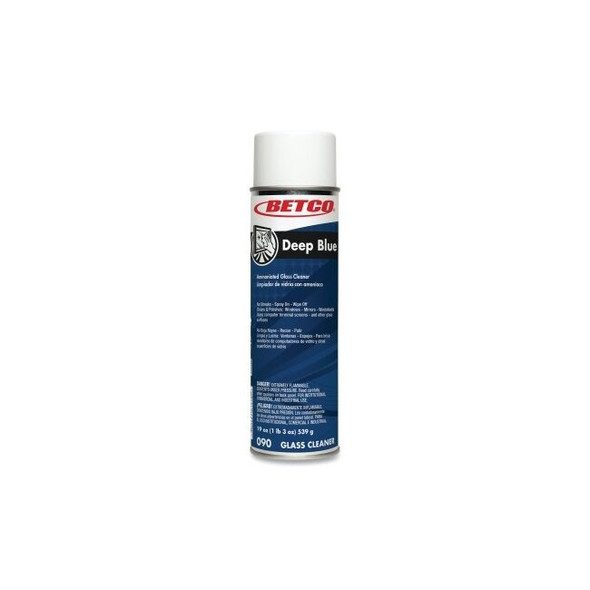Deep Blue Glass and Surface Cleaner, 19 oz, Aerosol Can