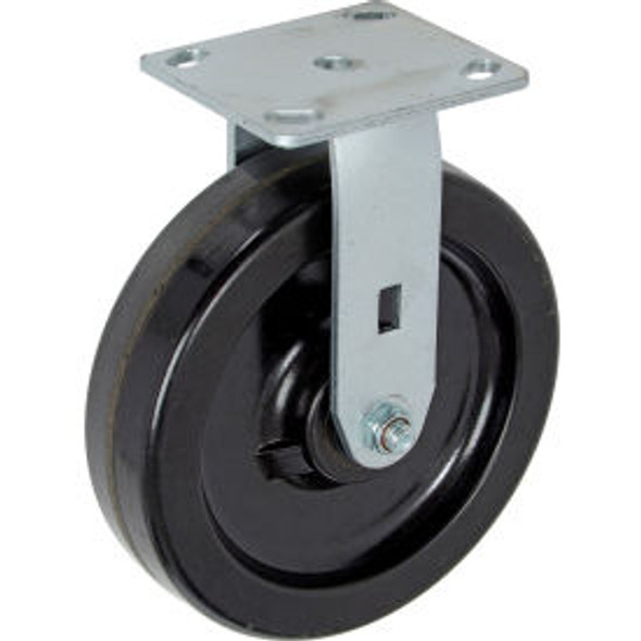 Global Industrial Heavy Duty Rigid Plate Caster 8"" Plastic Wheel 800 Lb. Capaci Global Industrial Heavy Duty Rigid Plate Caster 8"" Plastic Wheel 800 Lb. Capaci