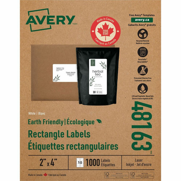 Avery  Shipping Label 48163