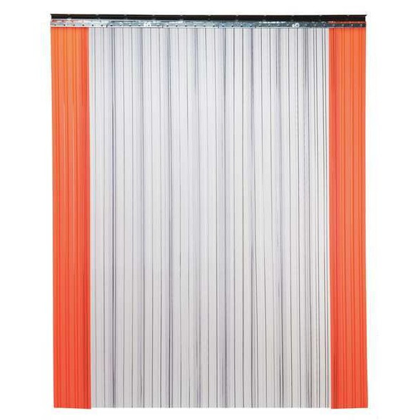 Tmi Industrial Strip Door,Ribbed,7ftHx4ftW 999-00518