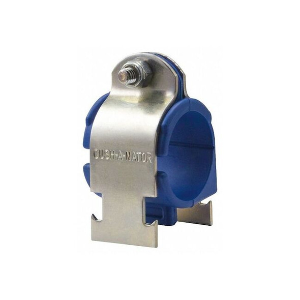 Cush-A-Nator Cushioned Clamp,HT,1 in. Pipe,304SS HT21PSS