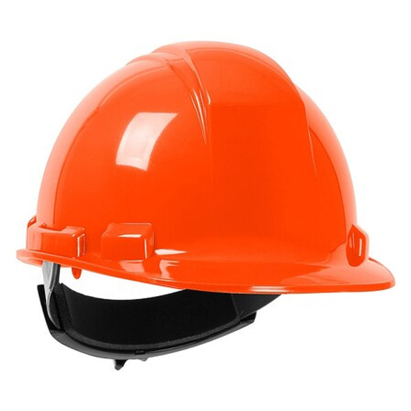 Hard Hat, Dynamic, HDPE, 4 Point Ratchet, Type 1, Class E, Orange