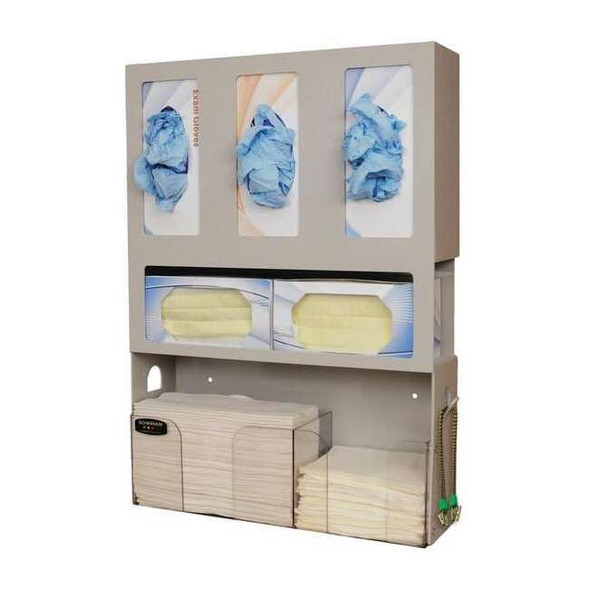 Bowman Dispensers Dental Organizer,Brown,17 5/8" W MD-100