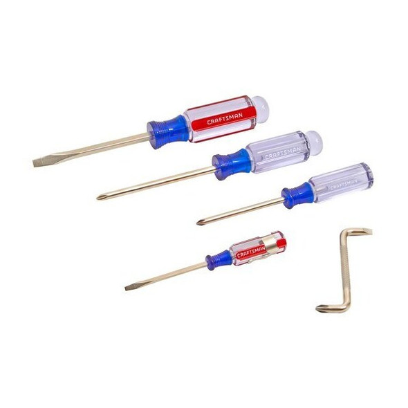 Craftsman Acetate Screwdriver Set (5 pc) CMHT65050 Craftsman Acetate Screwdriver Set (5 pc) CMHT65050