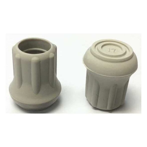 Manufacturer Varies Protective Leg Tip, SlipOn, Rd, 39/64", PK25 LTB 17G