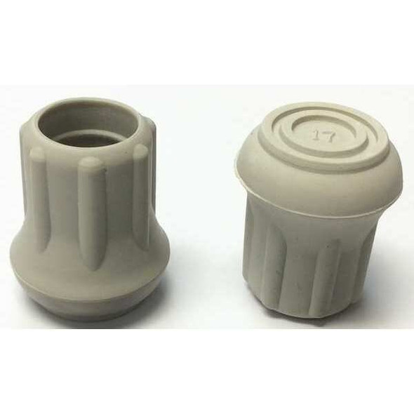 Manufacturer Varies Protective Leg Tip, SlipOn, Rd, 39/64", PK25 LTB 17G