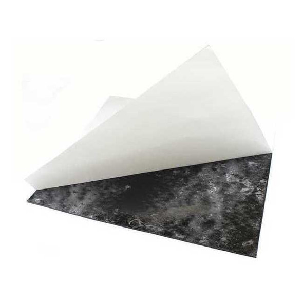 Rubber Sheet, Vinyl, 1/4"Thick, 12"x12", 70A