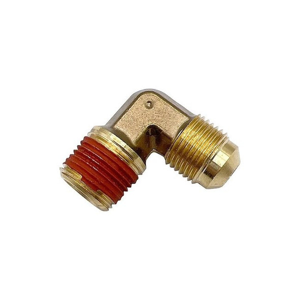 Parker Elbow, Brass, Flared 3/8", MNPT 1/4" VS149F-6-4