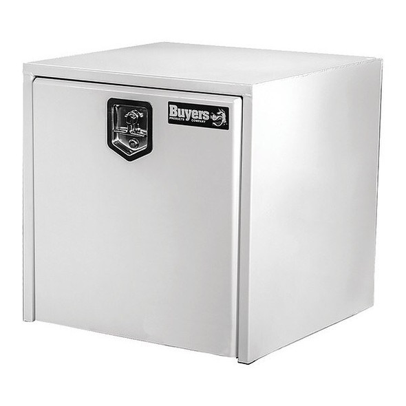 Buyers Products 24x24x24 Inch White Steel Underbody Truck Box 1704400