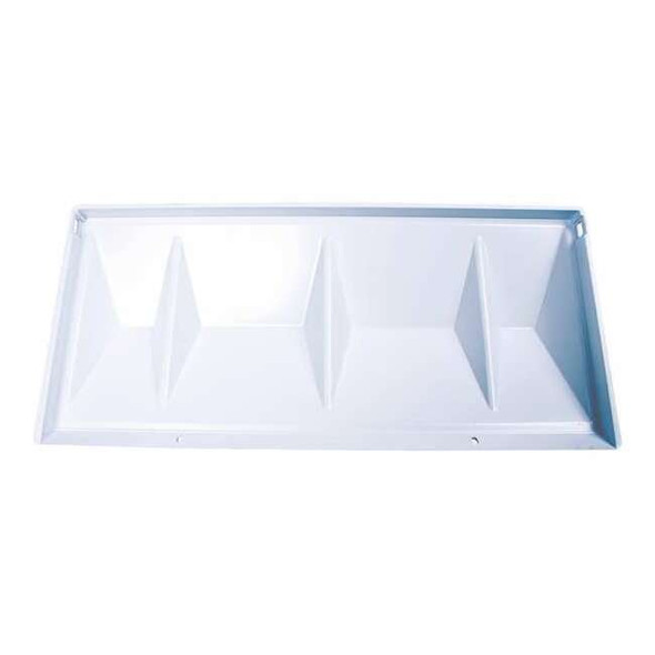Hoshizaki Baffle, White, Plastic, 3 in H 104322-01