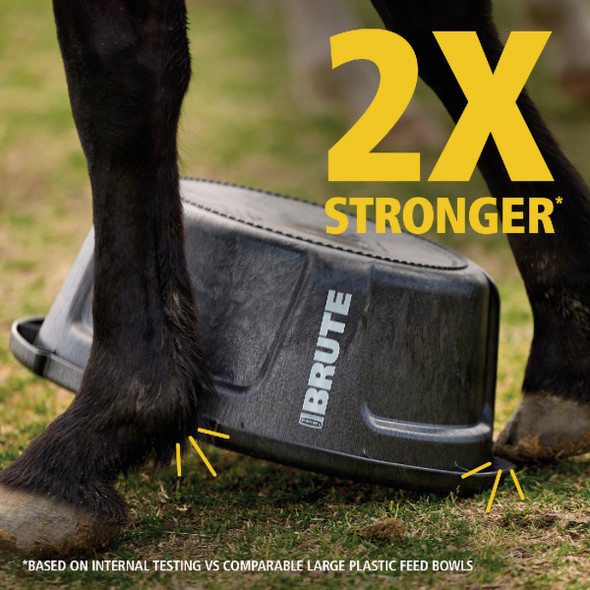 Rubbermaid Commercial Brute 6 Gal. Animal Feeder Rubbermaid Commercial Brute 6 Gal. Animal Feeder