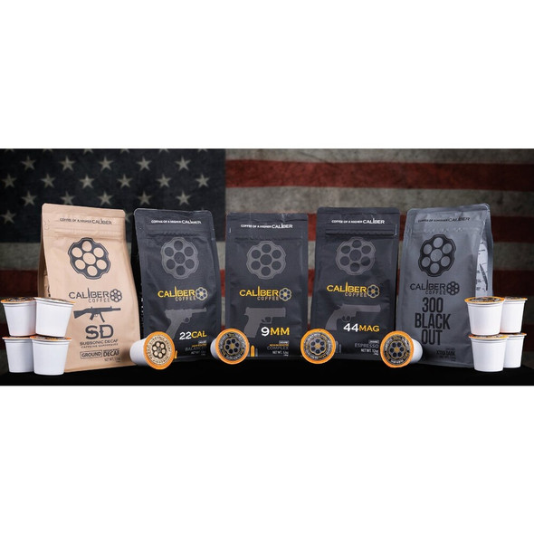 Caliber Coffee .22 Cal Whole Bean Light Roast, 12 Oz. Bag CC22LR12WB 623977