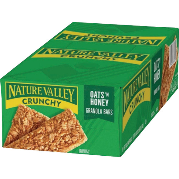 Nature Valley 1.5 Oz Oats 'n Honey Crunchy Granola Bar 459317 Pack of 18