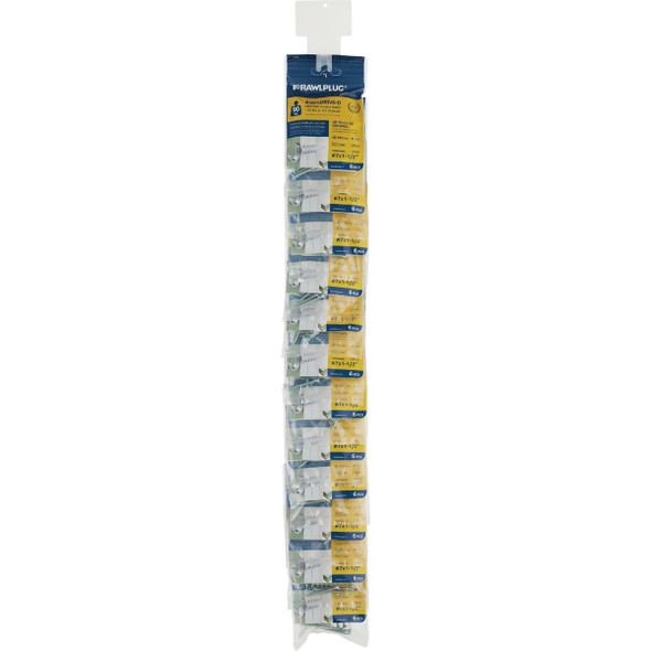 Rawldrive-D Clpstrp 6pk Nyl Anchor R-S0-DRA-01D+7-1-C