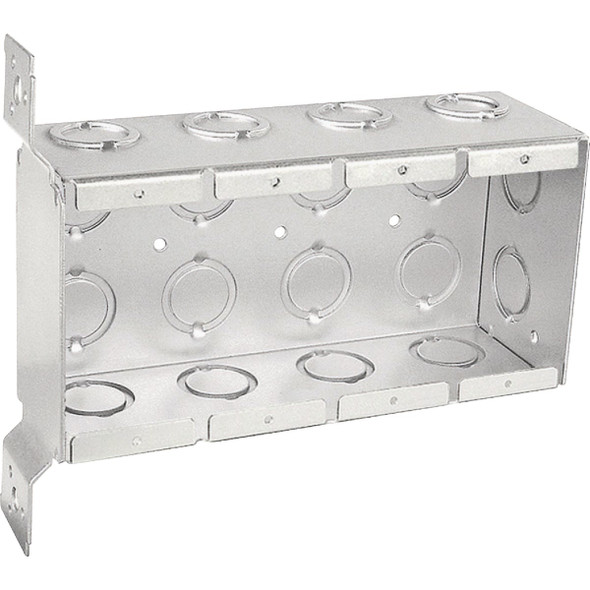 Southwire 4-Gang 2-1/2 In. D Steel Welded Switch Box TB-425-F-UPC