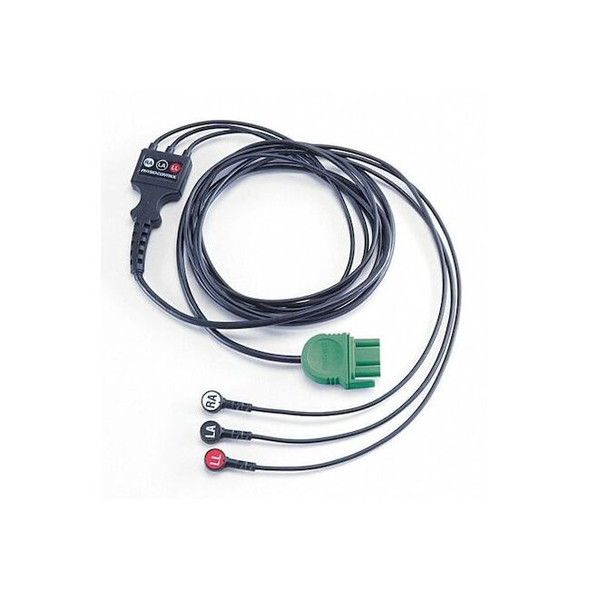 Stryker Physio-Control LIFEPAK 1000 3-Wire ECG Cable 11111-000016