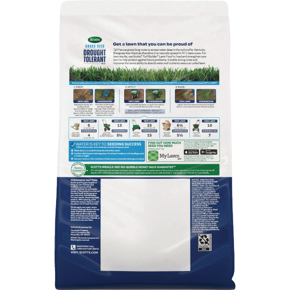 Scotts 4 Lb. Drought Tolerant Grass Seed Mix