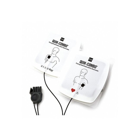 Stryker Physio-Control LP12/15/20 Electrode QUIK-COMBO Leads-In 11996-000091