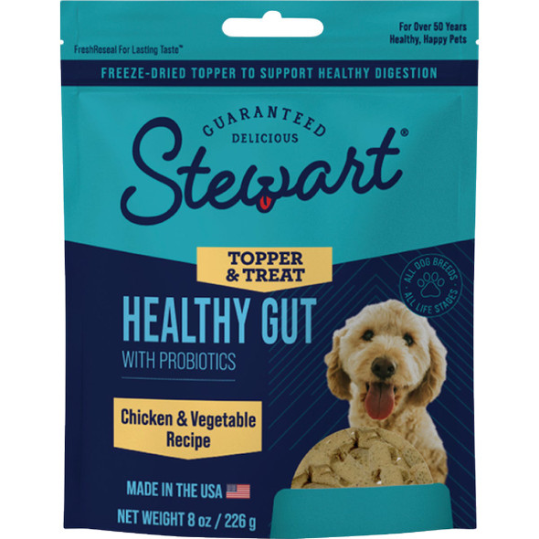Stewart's Healthy Gut 4 Oz. Chicken Dog Food Topper 405342