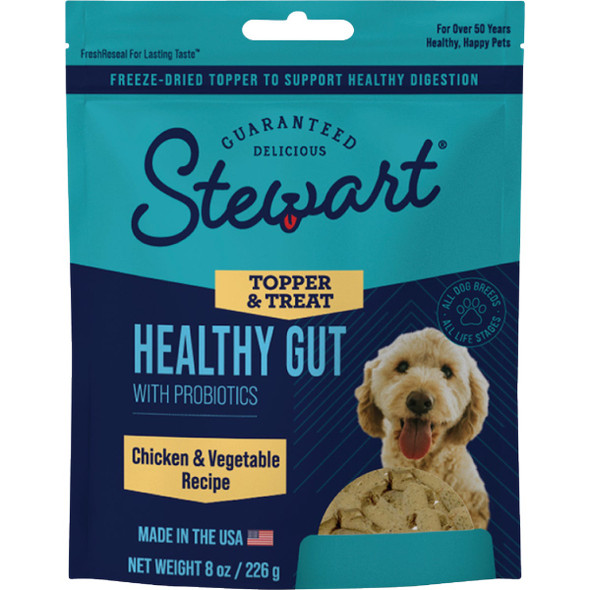 Stewart's Healthy Gut 8 Oz. Chicken Dog Food Topper 405343