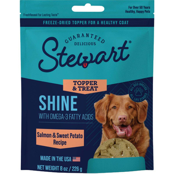 Stewart's Shine 4 Oz. Salmon Dog Food Topper 405344