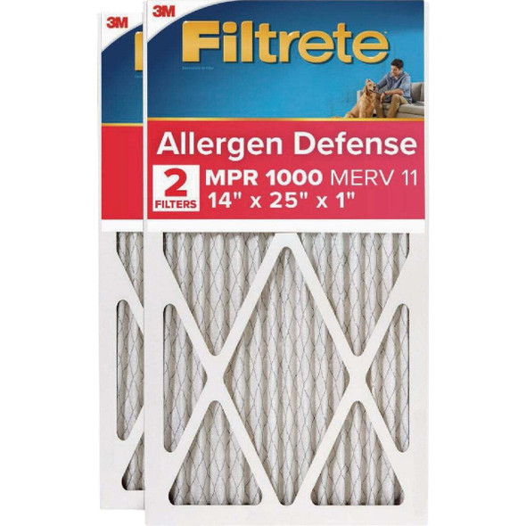 Filtrete 14x25x1 Ac Filter 9804-2PK-3