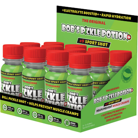 Bob's Pickle Potion 3 Oz. Sport Shot 2051 Pack of 12 626255