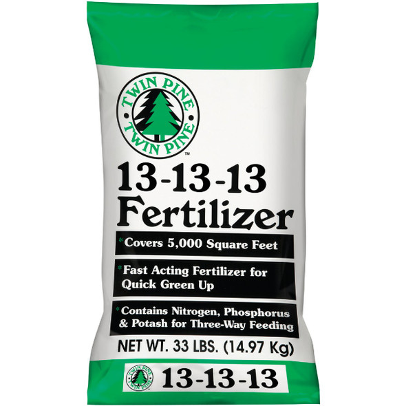 Twin Pine 33 Lb. 5000 Sq Ft. 13-13-13 All Purpose Fertilizer TP43999
