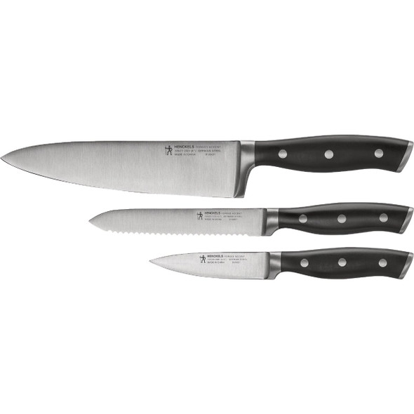 J. A. Henckels International Forged Accent 3-Piece Chef Knife Set 1011256
