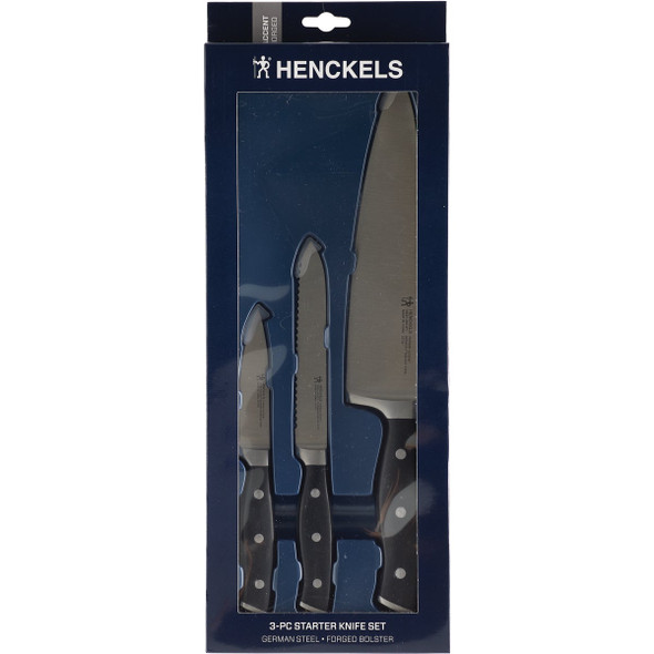 J. A. Henckels International Forged Accent 3-Piece Chef Knife Set 1011256 608865