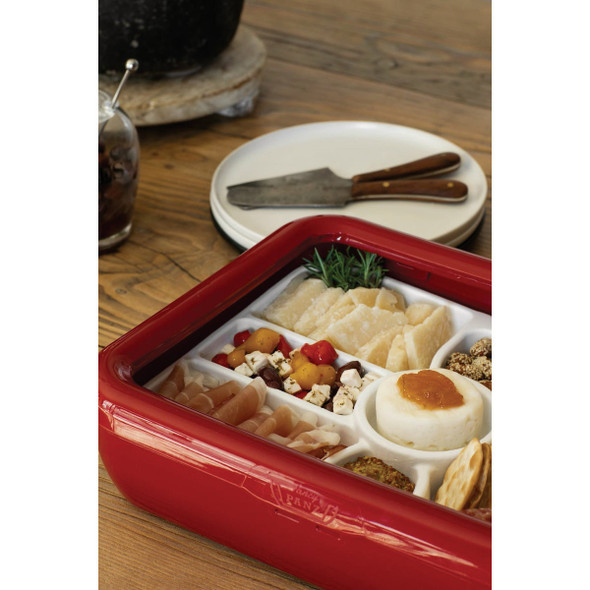 Fancy Panz White Charcuterie & Veggie Trayz Insert