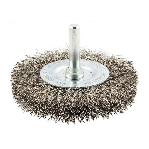 Manufacturer Varies Wire Wheel Brush,0.014" dia. Wire 66254442928